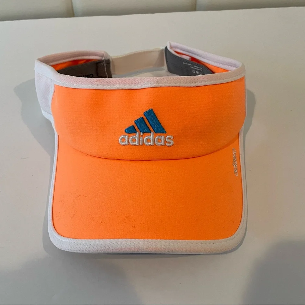 Adidas Visor Neon Orange Tennis Climacool - Picture 2 of 6